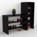 shoe racks3 black